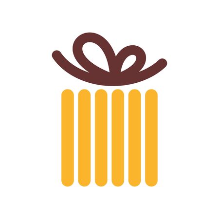 Simple and Cute illustration logo design for gift, award and greeting.orのイラスト素材