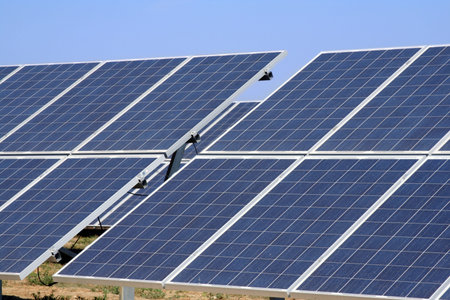 new installation of solar panels 