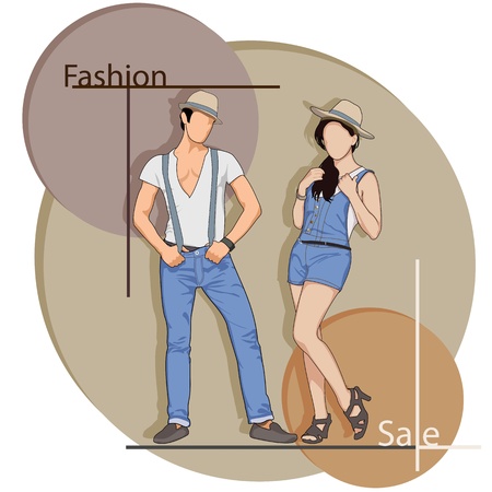 Fashion Saleのイラスト素材
