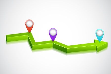 Business Arrowのイラスト素材