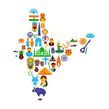 Indian Cultureのイラスト素材