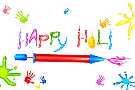 easy to edit vector illustration of colorful Hoil backgroundのイラスト素材