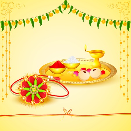 Raksha bandhan celebrationのイラスト素材