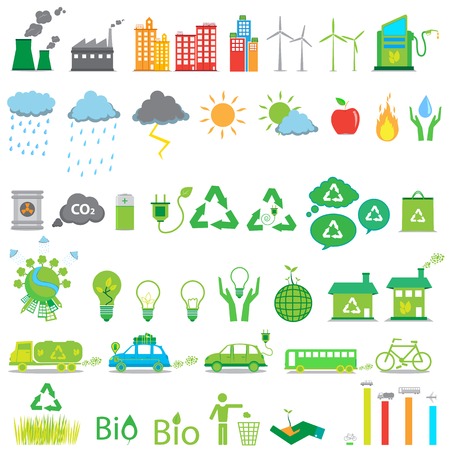 Environment Iconのイラスト素材