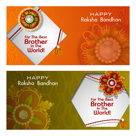 Rakhi background for Indian festival Raksha bandhan celebrationのイラスト素材