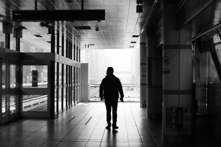 Lighting the wayの写真素材