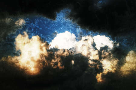 storm cloud の写真素材