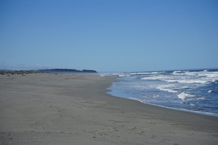South jetty, Northern Californiaの写真素材