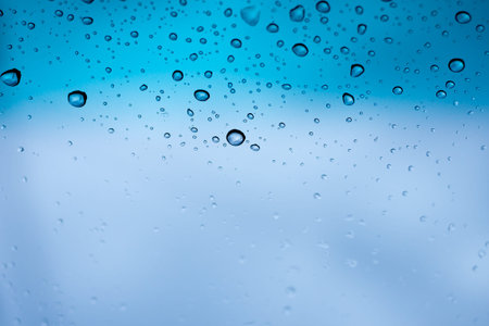 Raindrop on window (background)