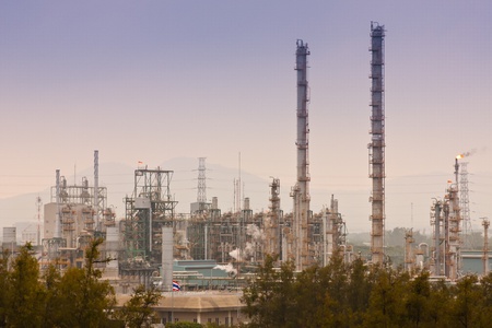 Gas refineries plantsのeditorial素材