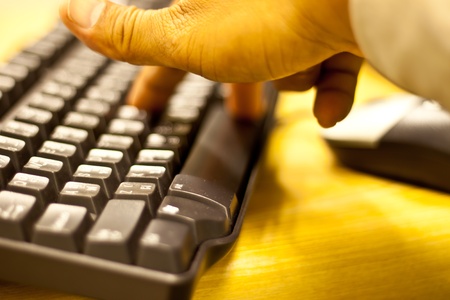 keyboard of computerの写真素材