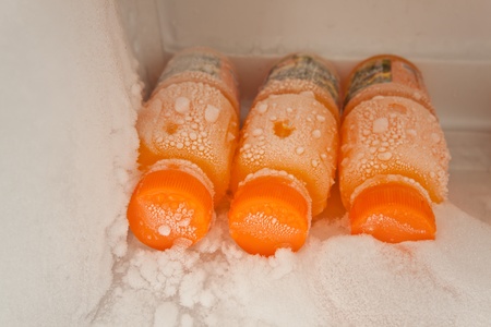 beverages in refrigeratedの写真素材