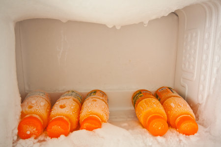 beverages in refrigerated