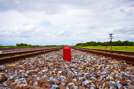 railway of detailの写真素材