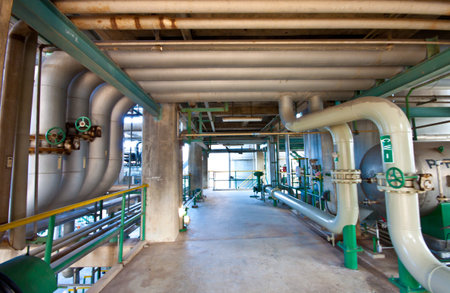 pipe line in petrochemical plant
