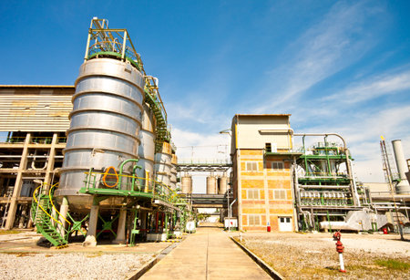 petrochemical plant