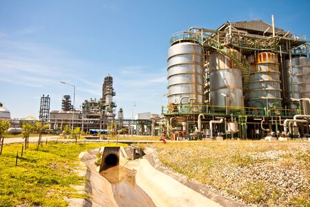 petrochemical plantのeditorial素材