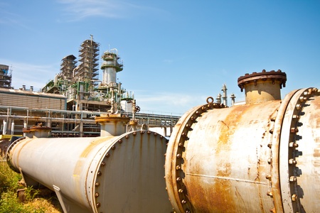 repair the refinery plantのeditorial素材