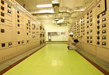 man power in factoryのeditorial素材