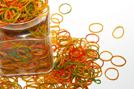 colorful rubber band