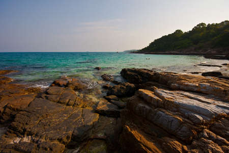 samet beach and resort,rayong in thailandの写真素材