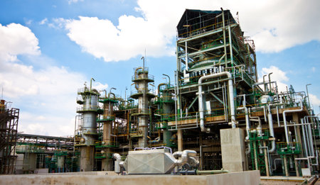 petrochemical plant  image