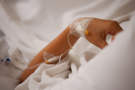 feeding patients by tubeの写真素材