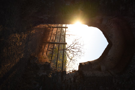 Kajligar Fort, Mahadev Indore, Indiaの写真素材