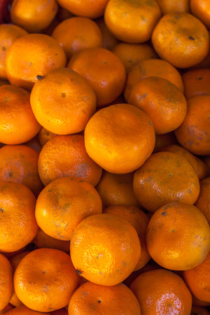 Background of Fresh Orangesの写真素材