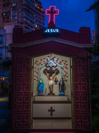 Chhatrapati Shivaji Terminus railway station (CSTM), is a historic railway station and a UNESCO World Heritage Site in Mumbai, Maharashtra, Indiaのeditorial素材