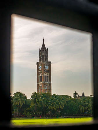 Heritage architecture of University of Mumbai located in Fort Mumbai India. One of the earliest state universities in India and oldest in Maharashtra.のeditorial素材