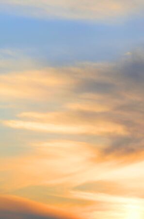 abstract of Yellow and blue sky back groundの写真素材