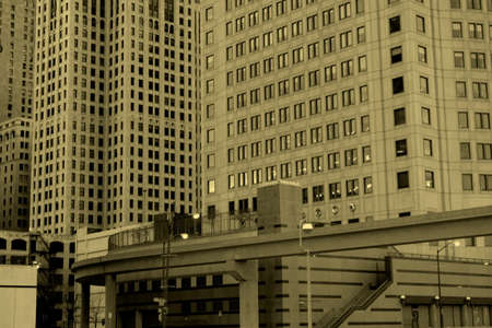 Historic Buildings In Detroit Downtownの写真素材