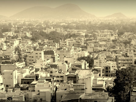 vijayawada - one of the business cities in south indiaの写真素材