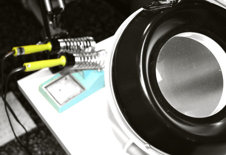 ELECTRONIC LABの写真素材