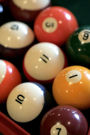Pool Ballsの写真素材