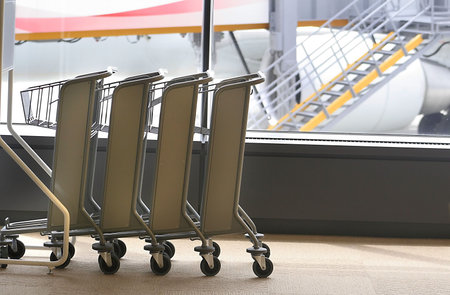 Carts In The Lobby