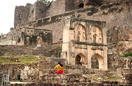 Golkonda Fortのeditorial素材