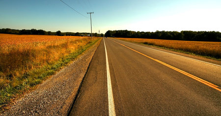Drive Through Fields