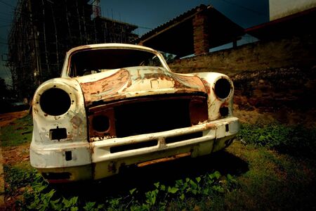 Rustic Carの写真素材