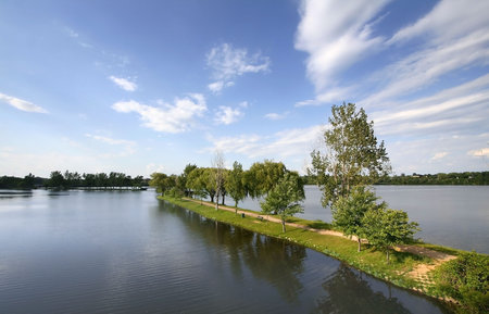 Middle Of Lake