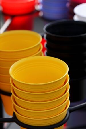 Colorful bowls の写真素材
