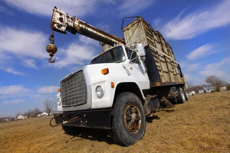 Construction Truckの写真素材