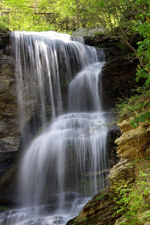 Cathedral Fallsの写真素材