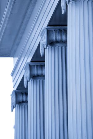 Tall pillarsの写真素材