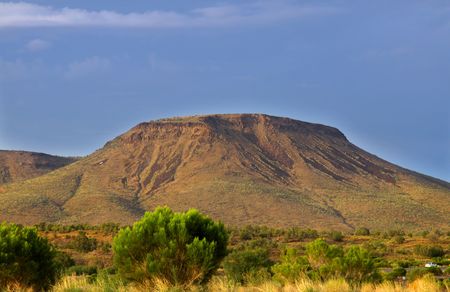 Butte in Arizonaの写真素材