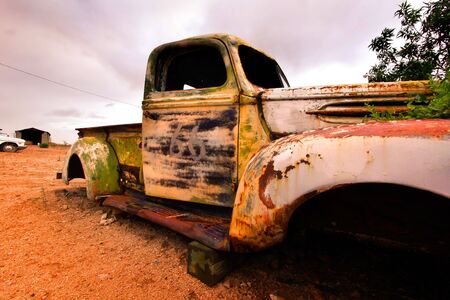 Old rustic truckの写真素材