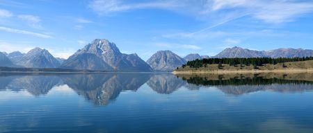 Grand Tetons national parkの写真素材
