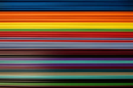 Colorful abstract background in horizontal rows formの写真素材