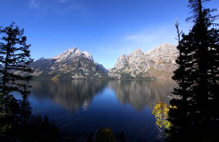 Grand Tetons national parkの写真素材